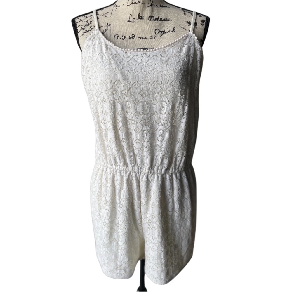 Lace romper